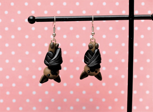 Fruit Bats are Cute Too! Dangle Earrings