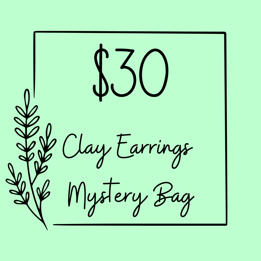 Clay Earrings Mystery Bag - $30 ($40 Value!)
