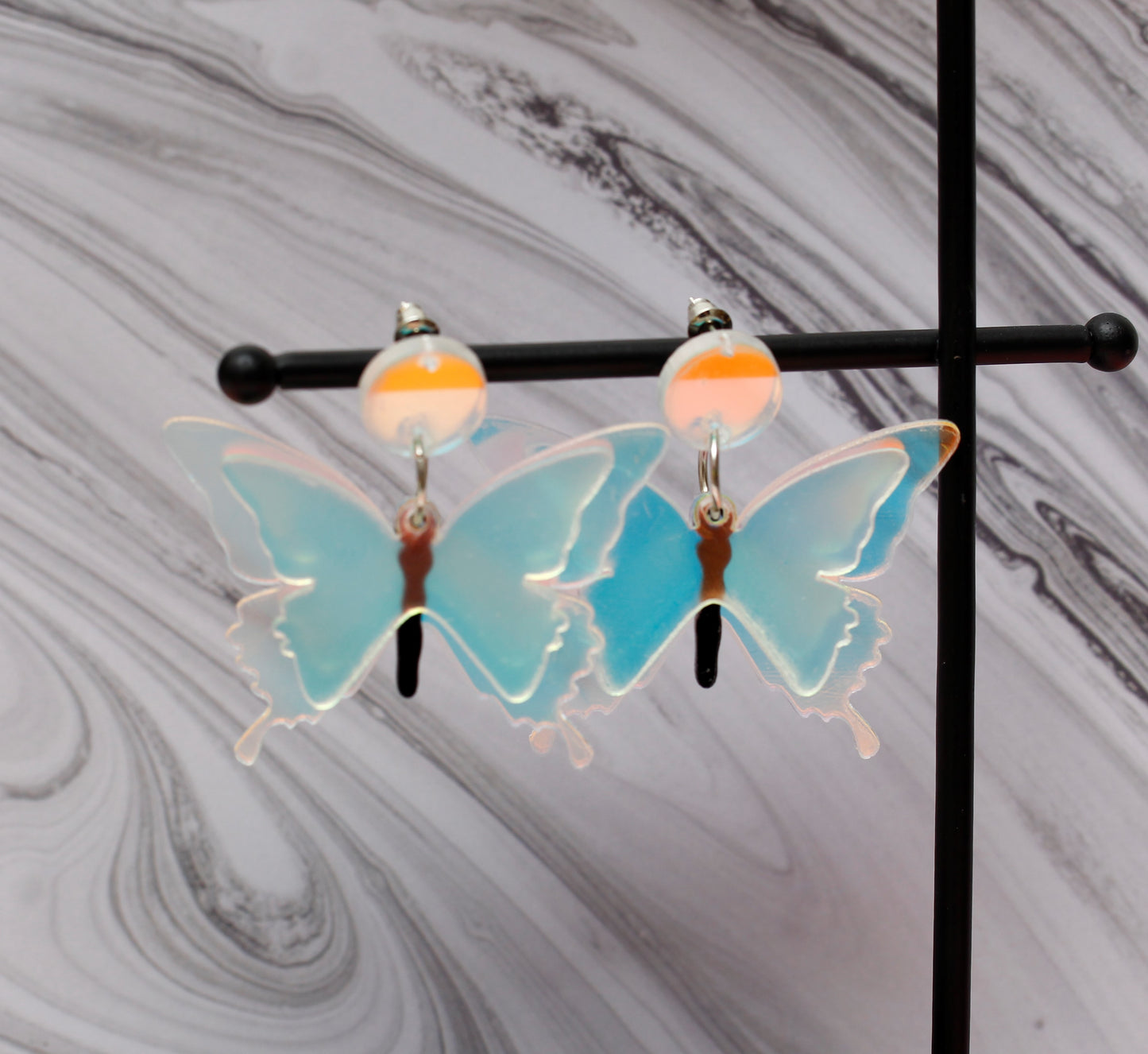Butterfly Earrings - Reflective