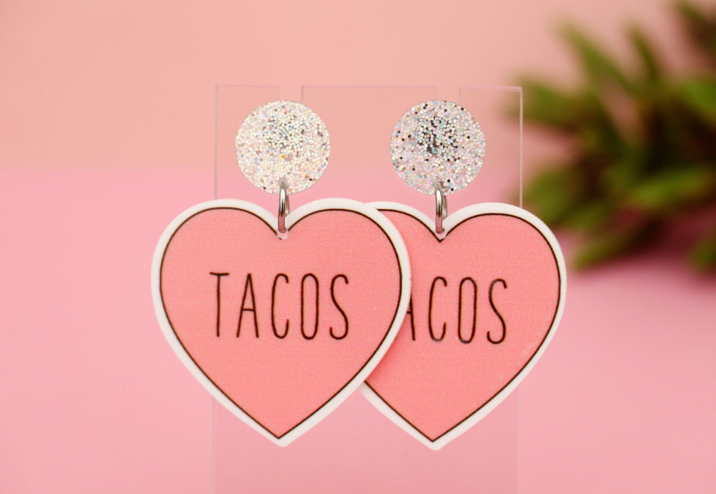 Taco Love Dangle Earrings
