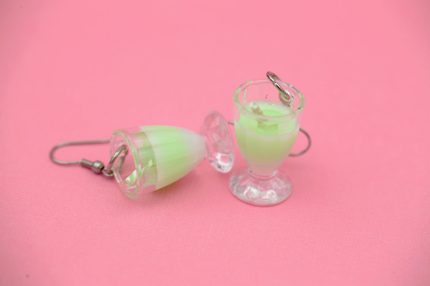 Lime Milkshake Earrings