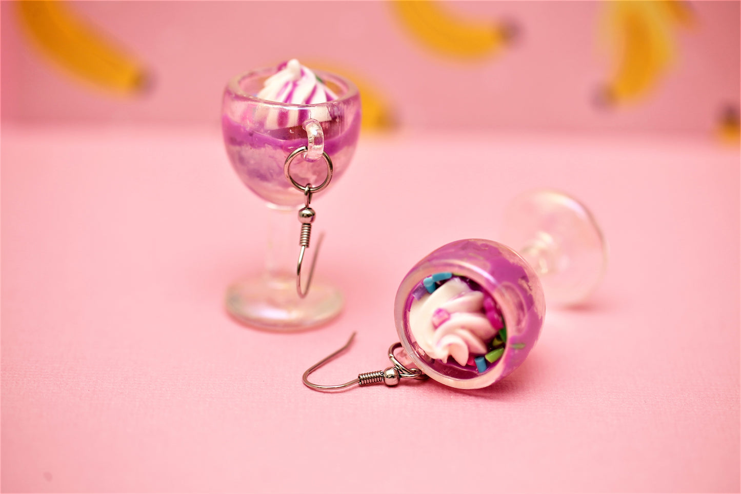 Grape Dessert Earrings