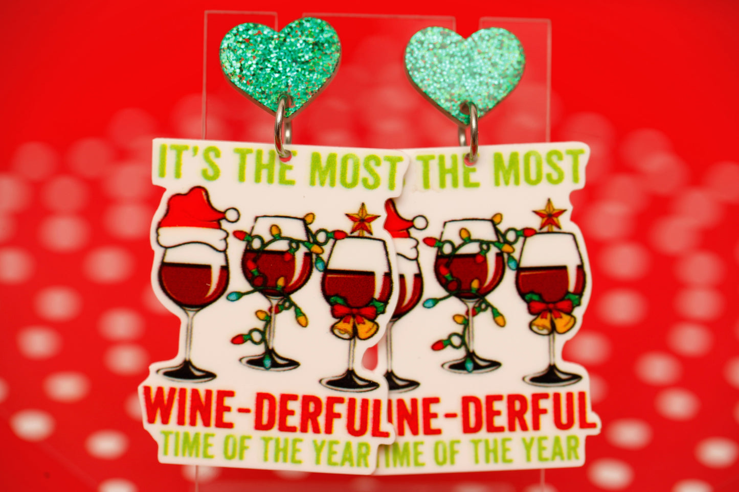 Christmas Winederful Dangles