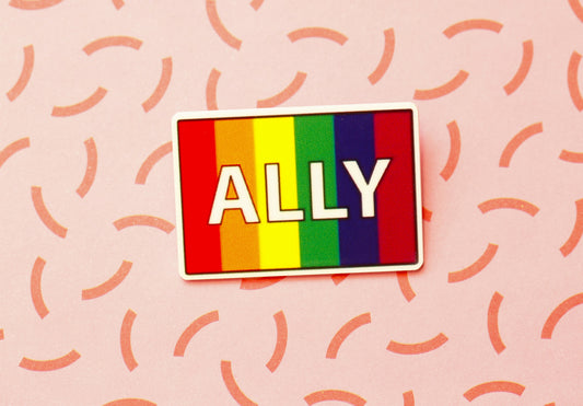Rainbow Ally Pin